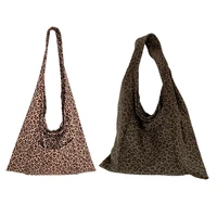 Fashionable Leopard Pattern Single Strap Large Handbag for Daily Use and Travel 1