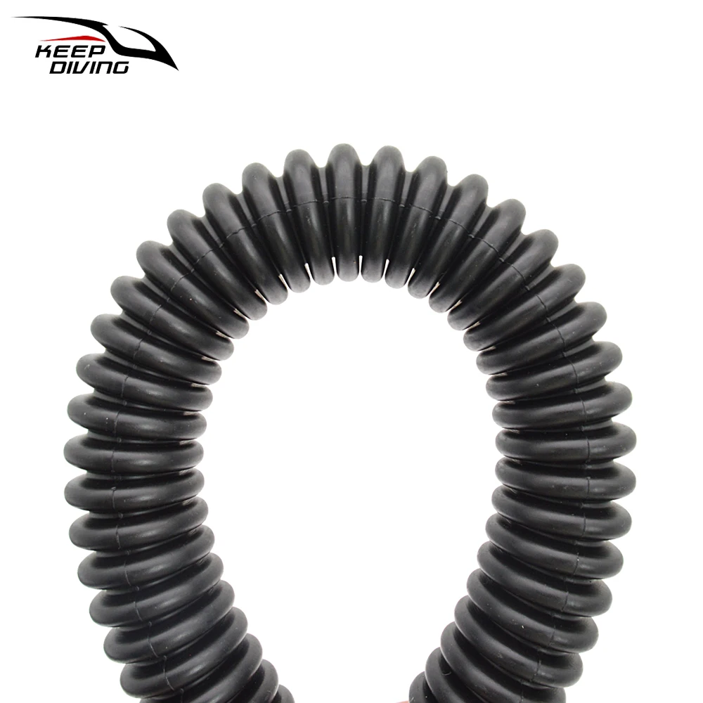 1Pcs Scuba Diving Round Corrugated Hose For Buoyancy Control Device Various Specifications Fit Jacket BCD Wing Sidemount BC diving hose clip
