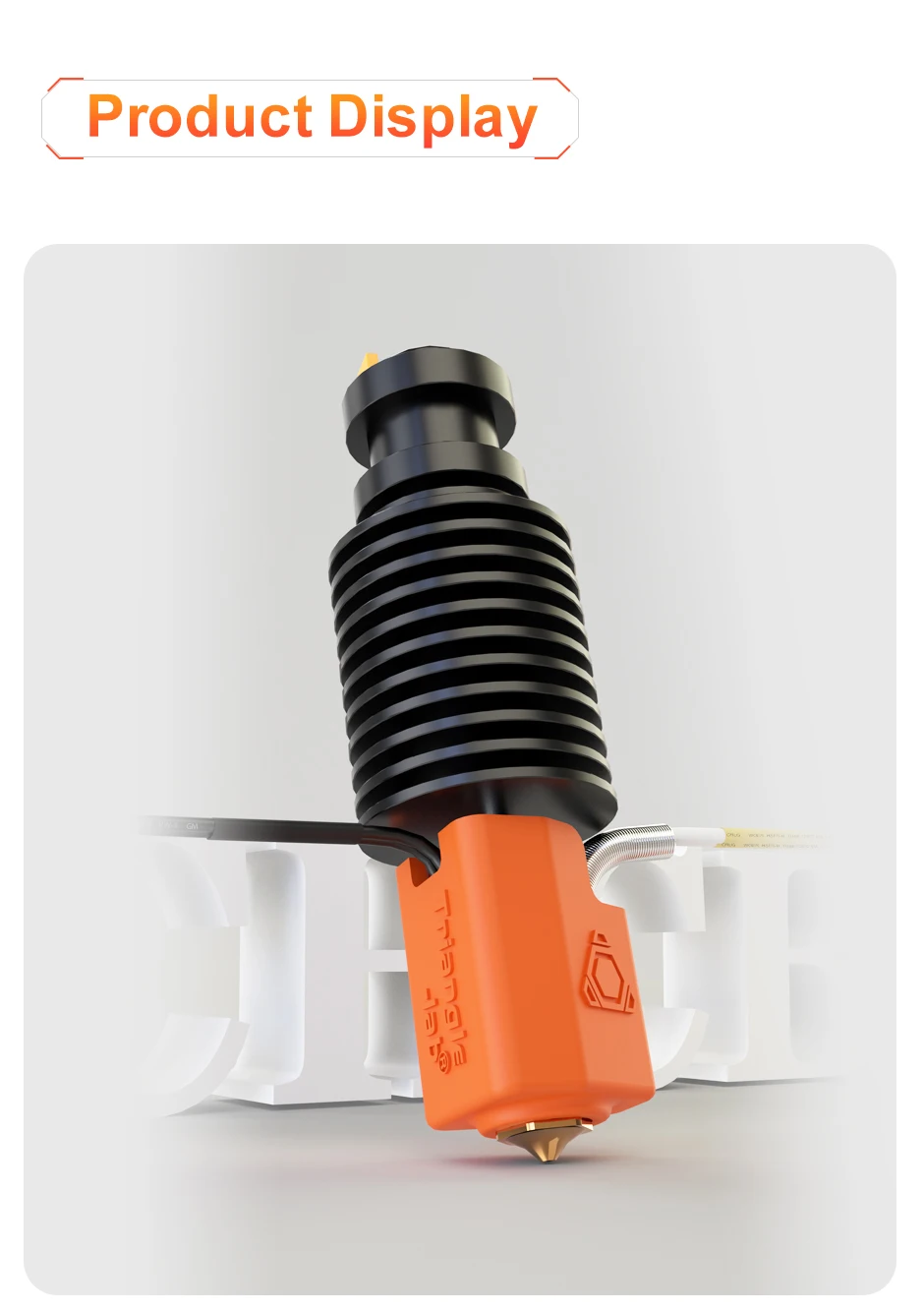bocal, CHCB-V TD6 TD6S, Extrusora Direct Drive, vulcão Hotend, Prusa VORON