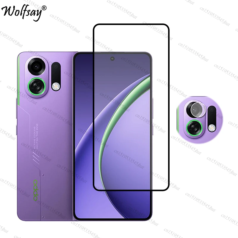 Premium Full Cover Tempered Glass Screen & Camera Protector