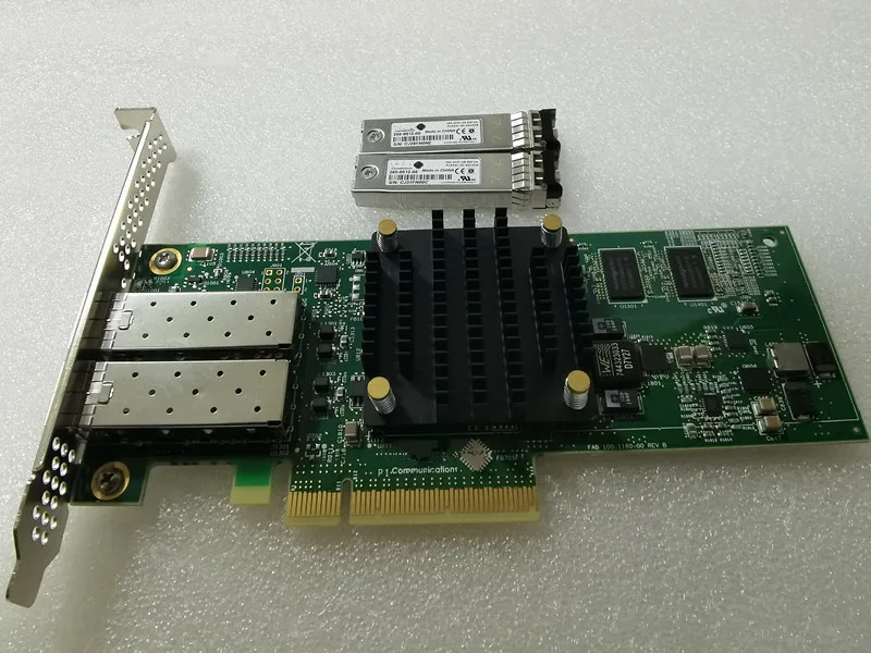 Porta Dupla Mais Peças 10g Módulos 10gbe Ethernet Adaptador de Fio Unificado T520-cr
