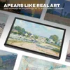 FHD Extra Large Digital Picture Frame, WiFi Large Digital Photo Frame, Art Decor Frame with Remote for Gallery 1