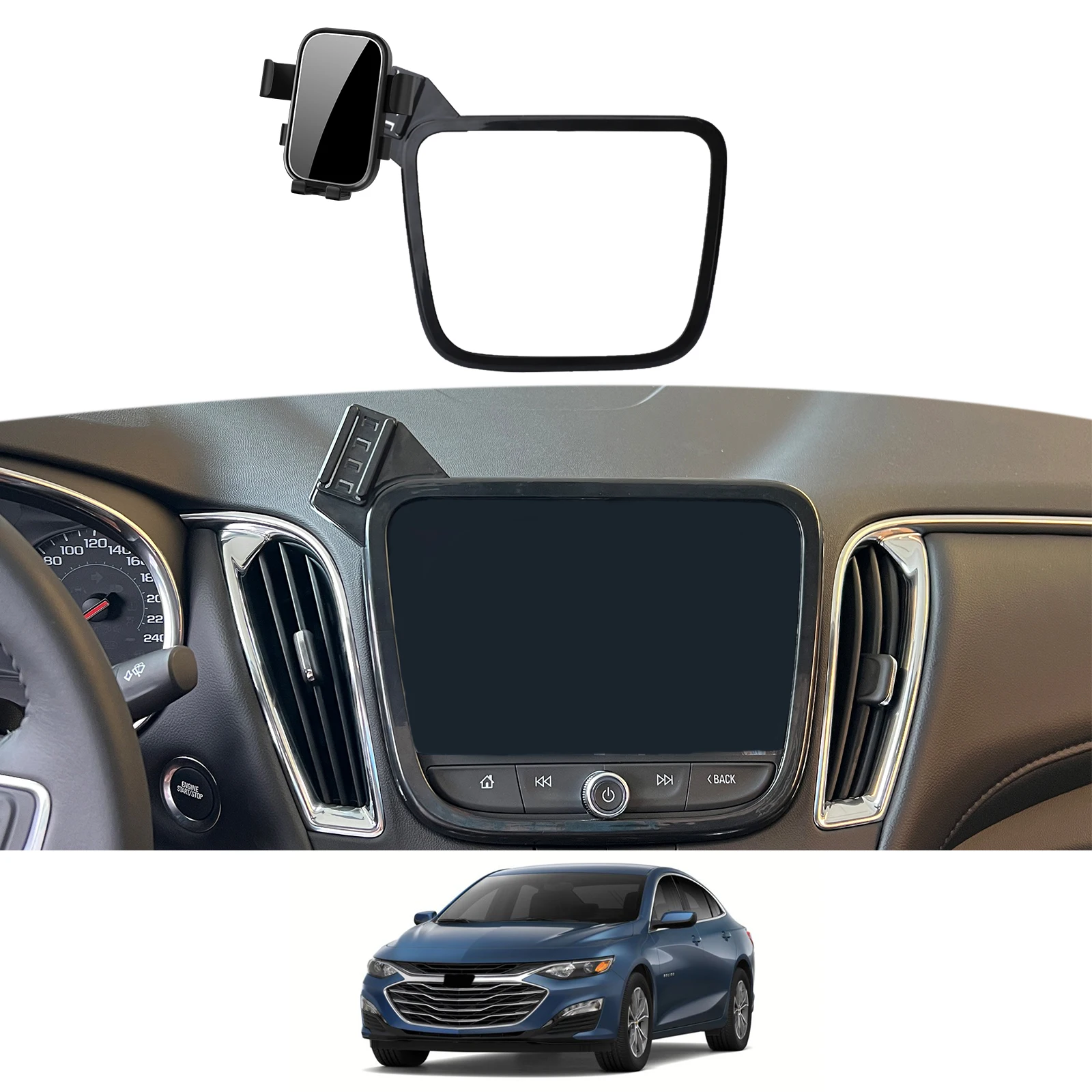 Car Mobile Phone Holder for Chevrolet Malibu ~ GPS Bracket Navigation Stand Auto Accessories