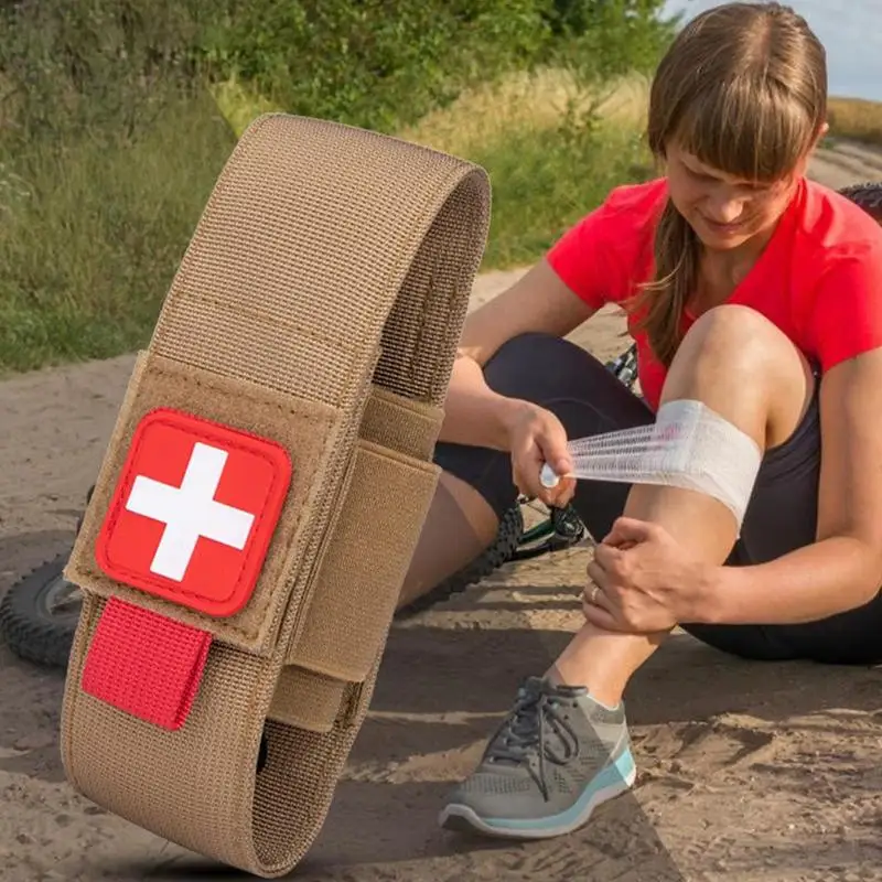 Tourniquet Holder Heavy Duty Tactic Tourniquet Pouch Holder 1St Aid Pouch TQ Tourniquet Case & Trauma Medic Shear Pouch For