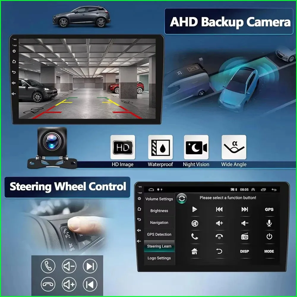 Per Toyota Tundra 2014-2018 Aggiornamento Radio Wireless Carplay Lettore video multimediale per auto Modifica Touch Screen Android Auto Car Play - Image 4