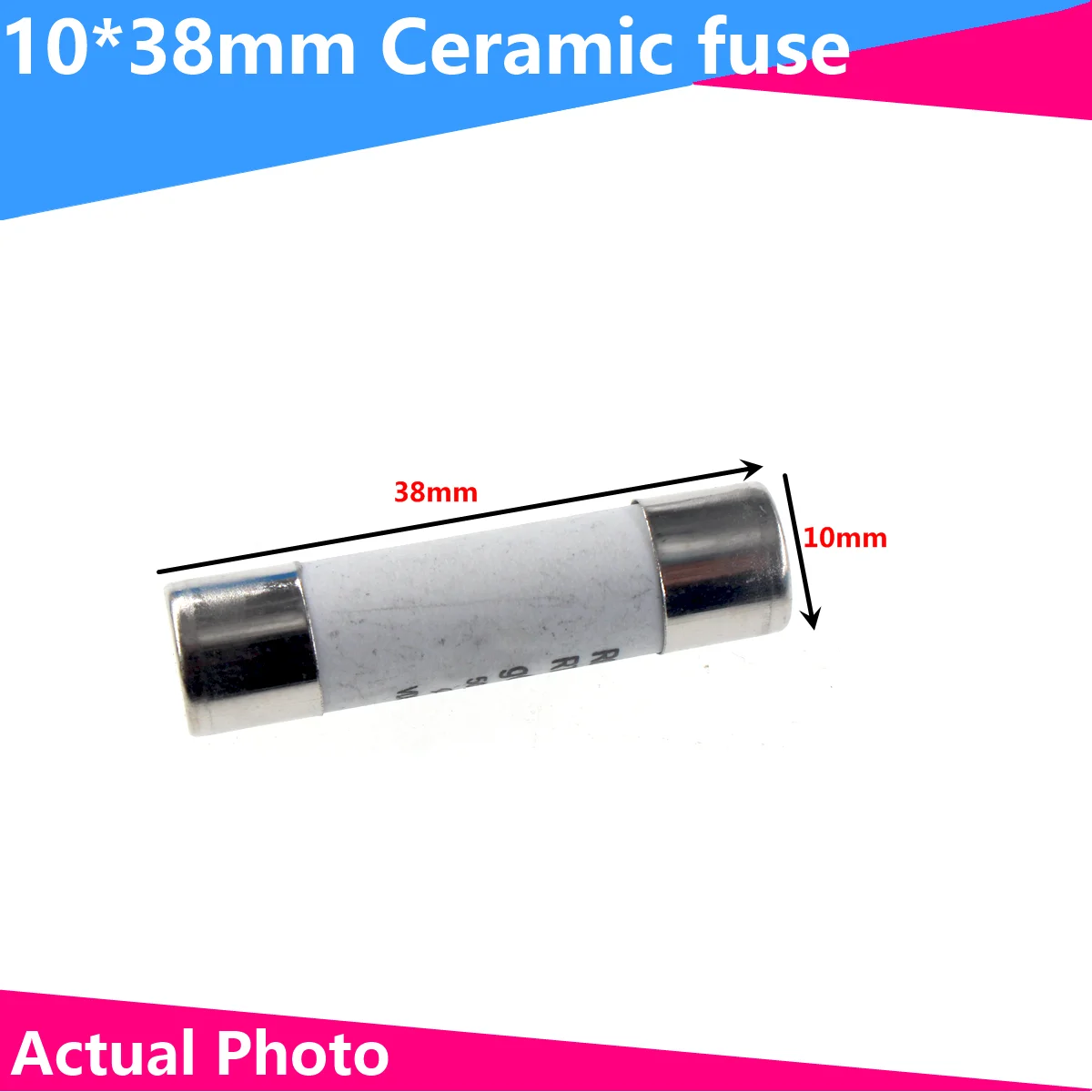 10Pcs 10*38 Fast blow Ceramic Fuse 10x38mm Fuse 500V 0.5A 1A 2A 4A 5A 6A 8A 10A 16A 20A 32A RO15 RT18 RT14 10pcs 5 20mm fast blow ceramic fuse 5x20mm 250v 0 1a 0 25a 0 5a 1a 1 5a 2a 2 5a 3a 3 15a 4a 5a 6a 6 3a 8a 10a 15a 16a 20a 25a30a