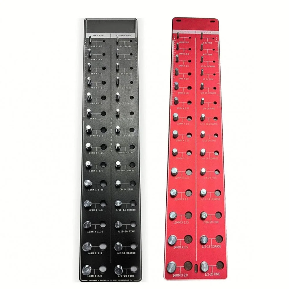 

1Pc Nut And Bolt Thread Check Identifier Gauge Measurement Tool Bolt Size Thread Gauge 28 Size Measuring Woodworking Hand Tool
