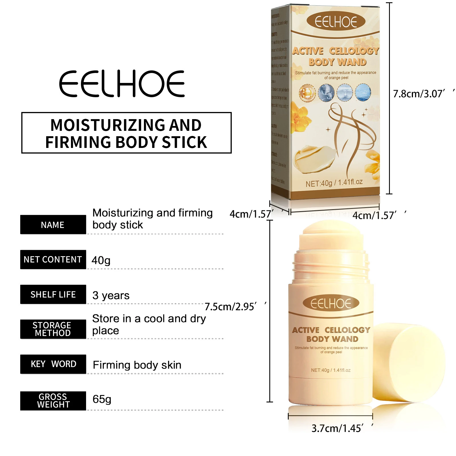 Slimming Body Balm Stick Effective Weight Loss Leg Waist Belly Lift Firm Anti Cellulite Moisturizing Fat Burning Cream Female Male_voghion.com
