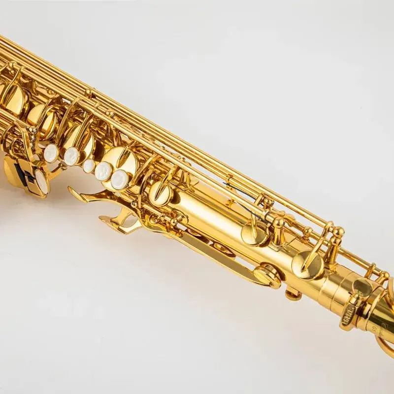 High Tenor Saxophone YTS-875EX Bb Tune lacquered Gold Woodwind Instrument With Case Accessories