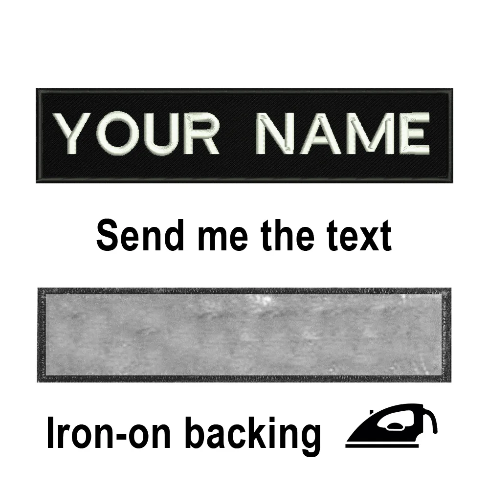 Personalized Name Patches for Clothing