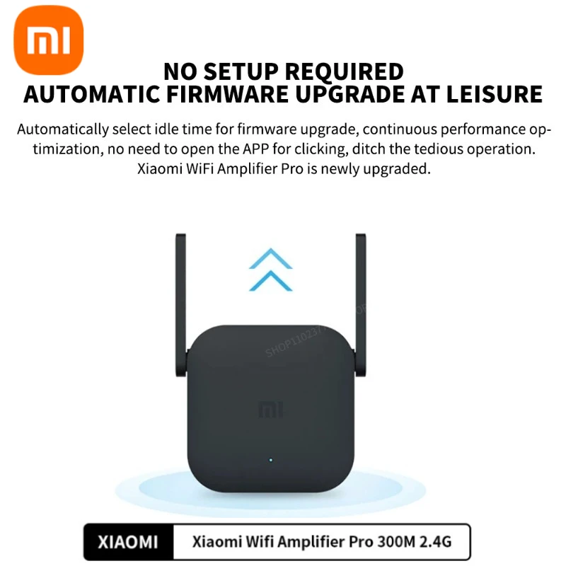 Original Xiaomi Wifi Amplifier Pro 300M Repeater Network