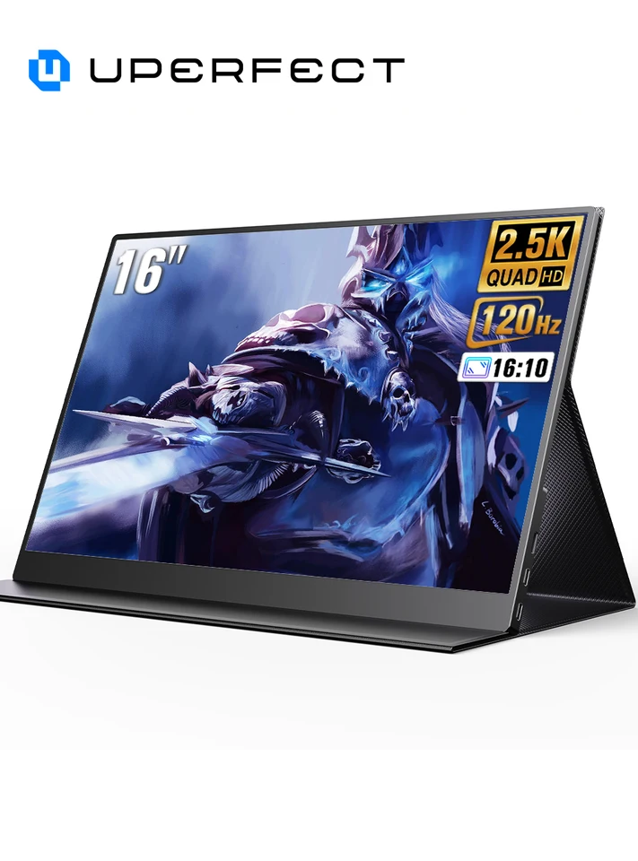 UPERFECT 16 Inch 120Hz Portable Gaming Monitor