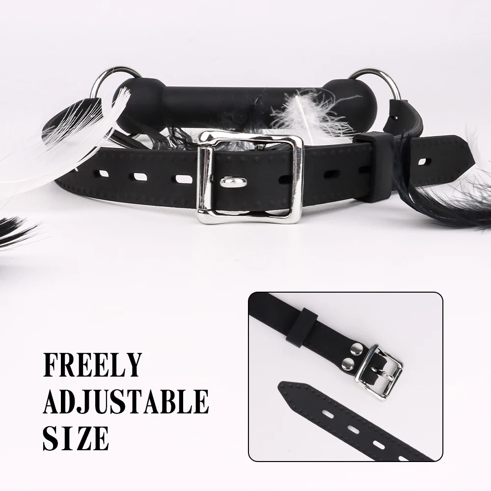 Oral Mouth Gag Silicone Bone Gag SM Bondage Restraint Adult Sex Toys for Adults sex toys erotic sex toy sex party toys sex bondage toys