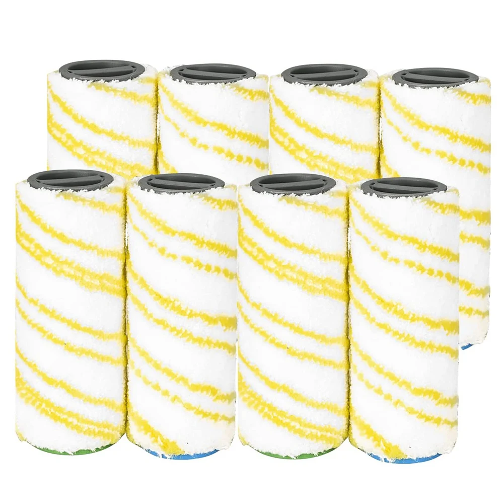

8Pcs Roller Brush for Karcher FC5 FC7 FC3 FC3D Electric Floor Cleaner