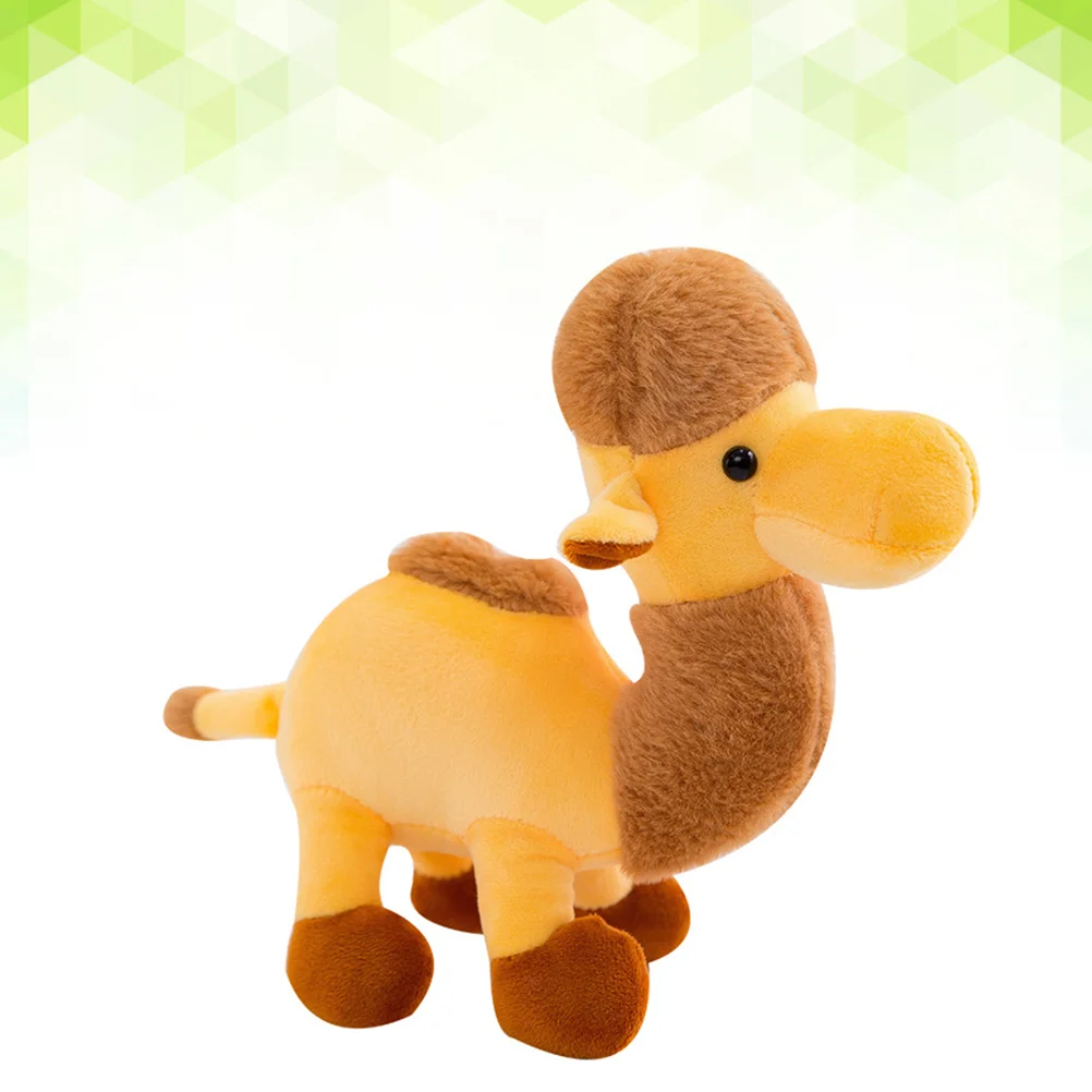 

1 шт. мягкий верблюд из мультфильма плюшевый верблюд для детей и взрослых (коричневый)