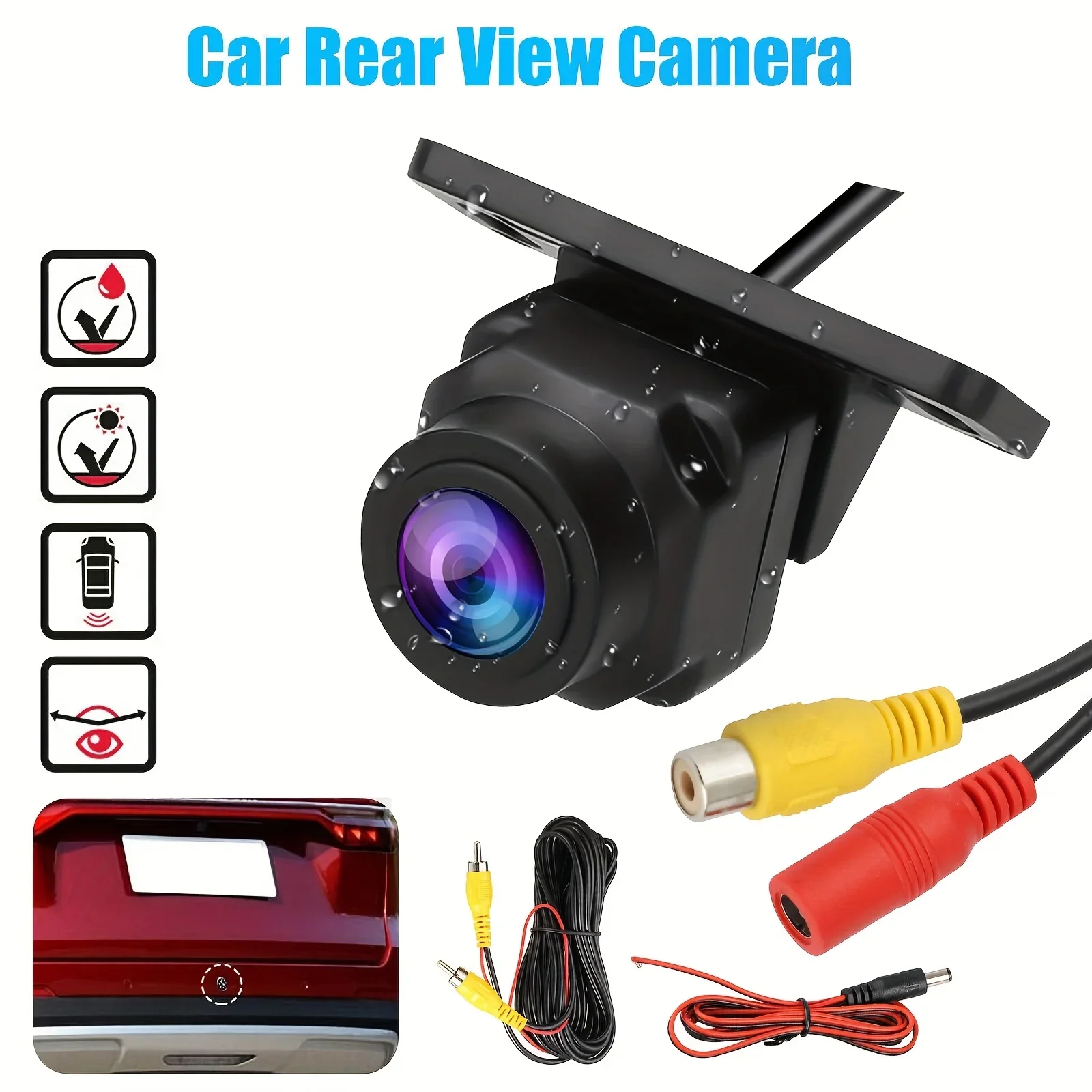 Rearview Cameras And Parking Assist Accessories Enhance Safety While Parking, Suitable for Cars, Suvs, Trucks, And Rvs