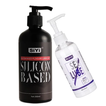 Sex Lube Silicone-Based Semen Anal Lubricant Water-Based Safe Personal Intimate Lubrication Sexy Toy Gel Women Men 200ml/300ml 1