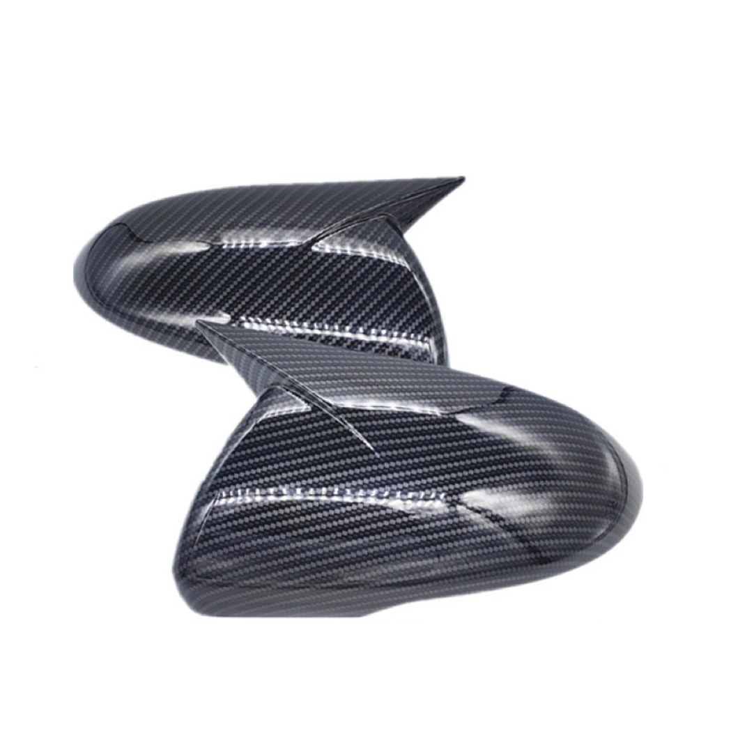 Gloss Black M Style Mirror Covers For Kia K5 2021-2023 – Add-On Overlays