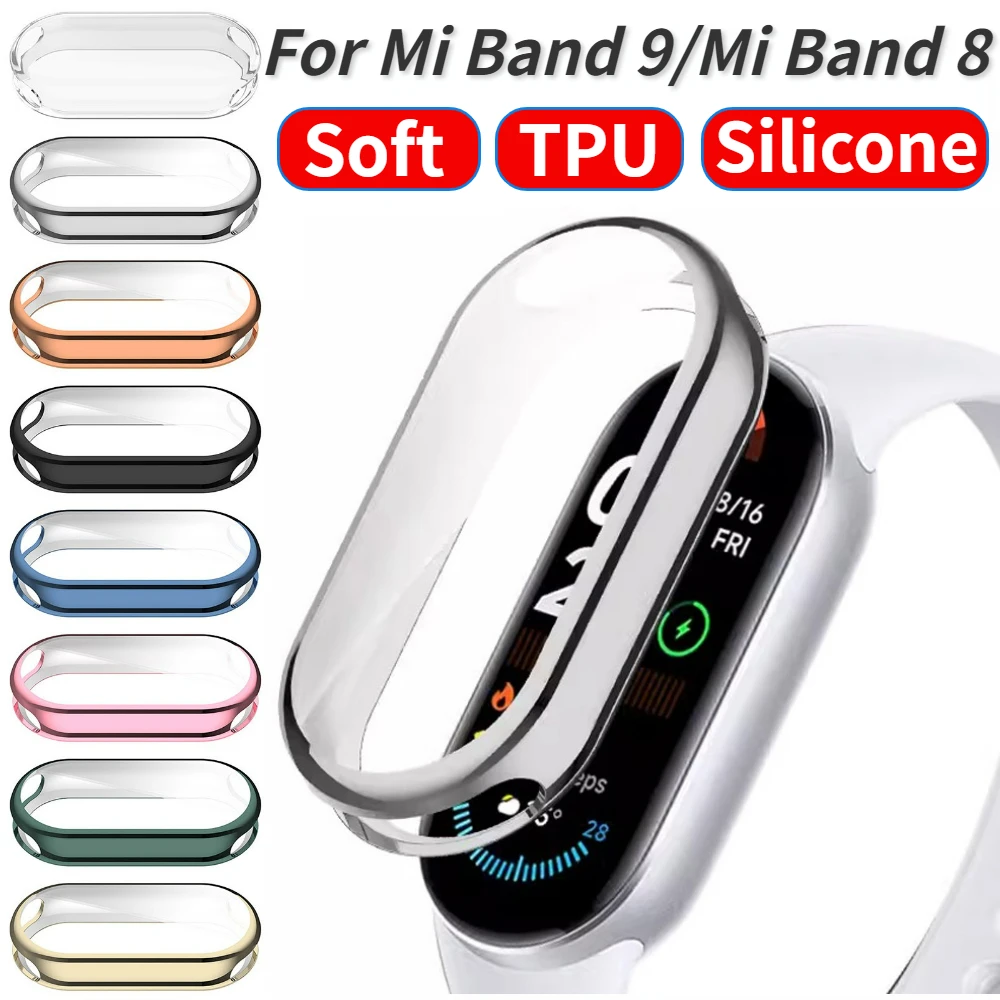 Soft TPU Watch Case with Bumper Screen Protector - Anti-Scratch Cover