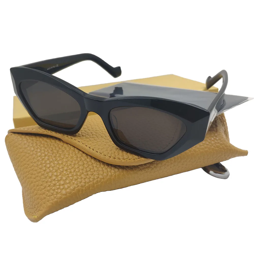 

2021 Sale Acetate Shades Black Sunglasses Fashion Brand Designer Vintage Sunglasses Fancy Square For Women Sun Glasses UV400