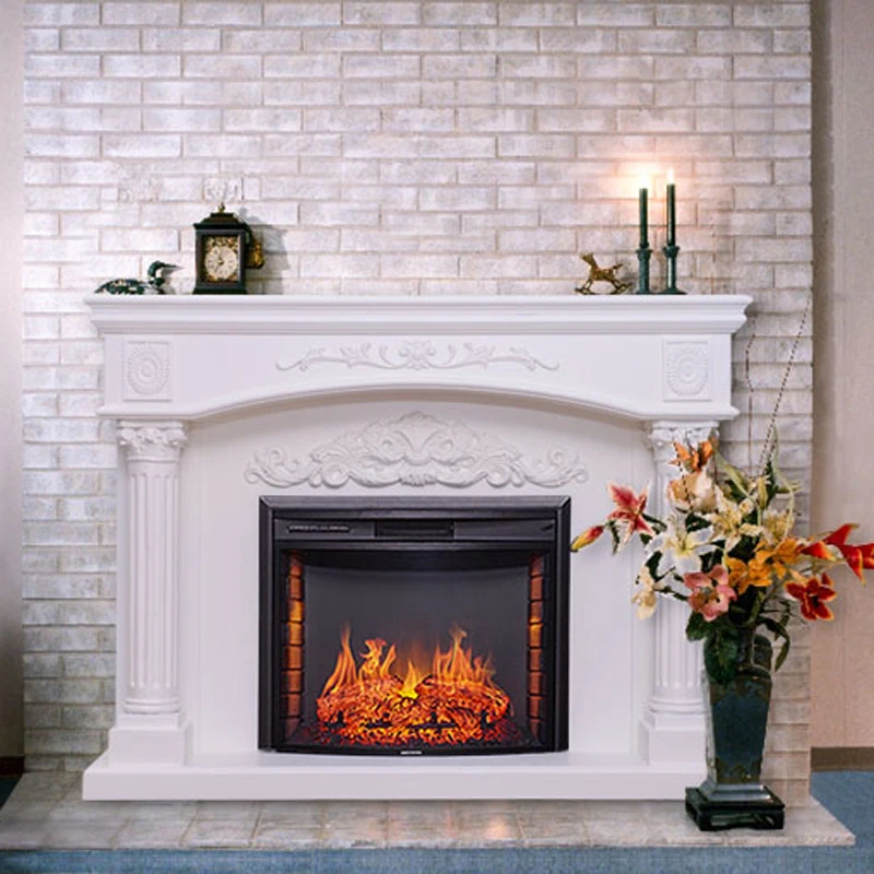 Electric Fireplace Core Fake Decorative Fireplace Simulation Flame Electric Fireplaces With 3d Fire Fake Fireplace Heater 5