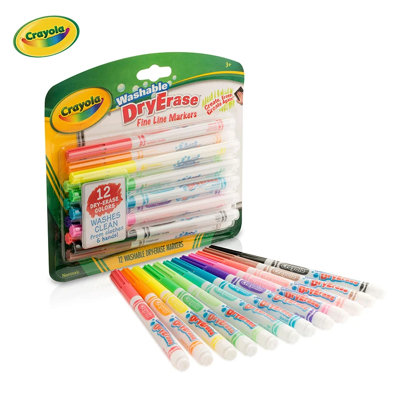 Crayola Super Tip Washable Marker Set, School Supplies for Teens, 20 Ct,  Art Gifts, Child Ages 3+ - AliExpress