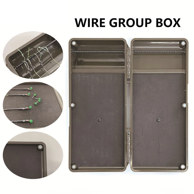 Carp Fishing Tackle Box for Swivels Hooks Carp Rig Hair Ronnie Organizer Box  Lightweight Collision Resistant for Fished Gear - AliExpress