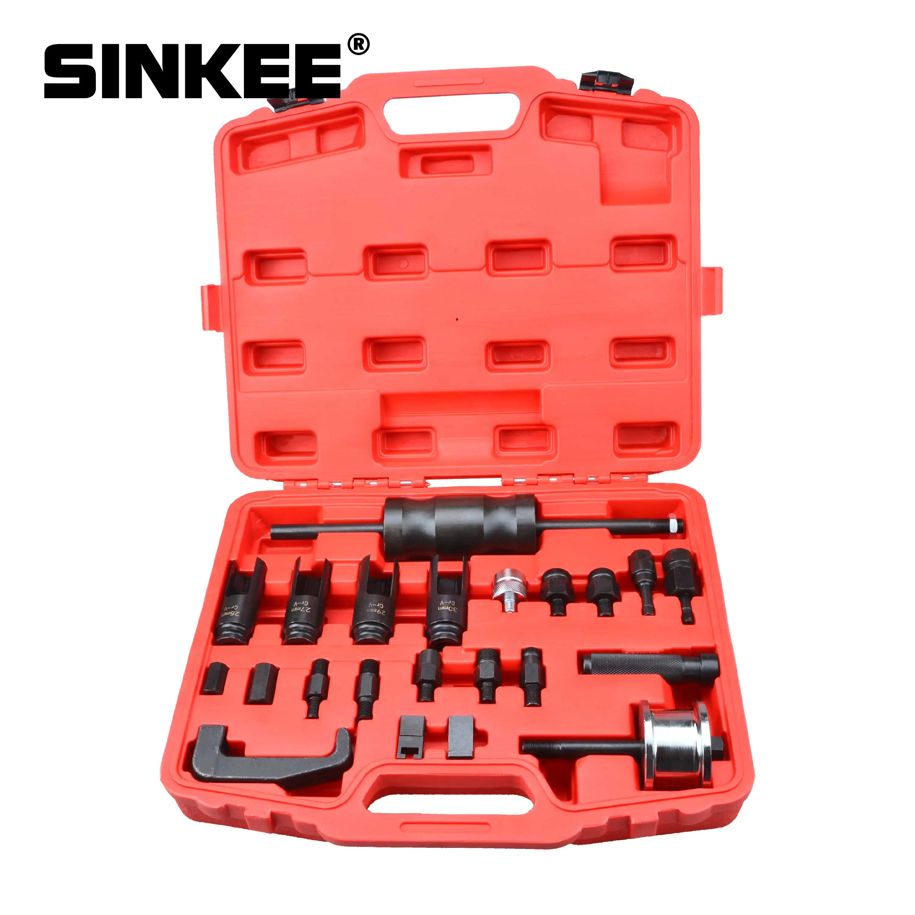 

22 pcs Injector Extractor W/Slide Hammer Puller Removal Tool Kit Set