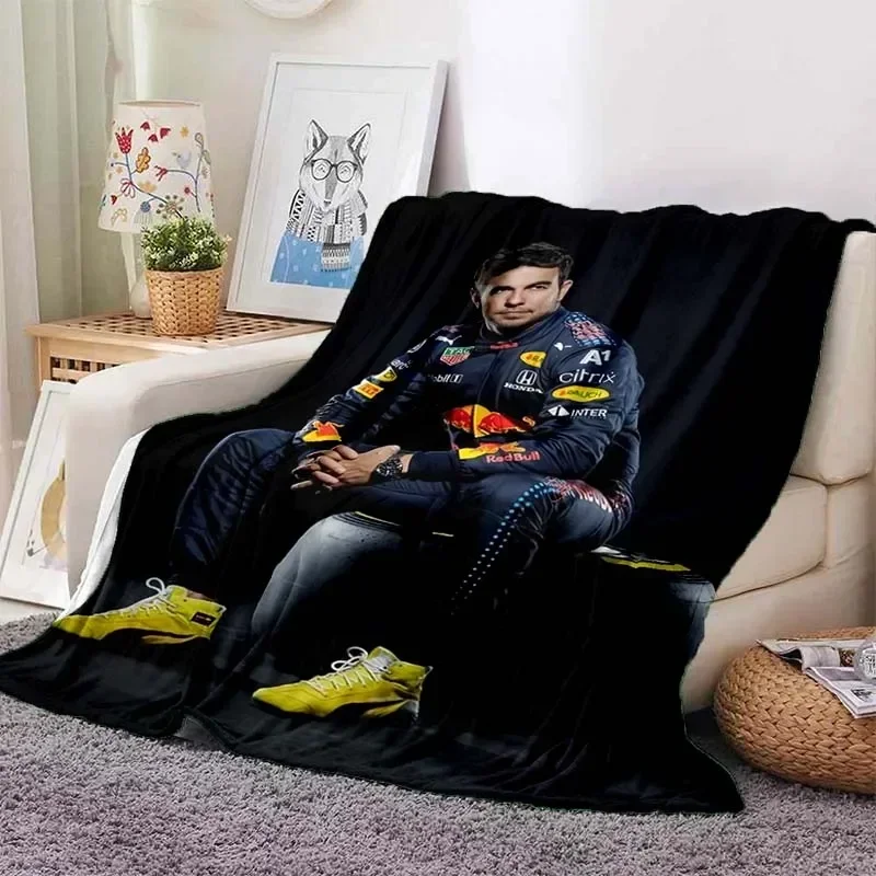 3D-CHECO PEREZ FOR THE Pattern Throw Blanket Star Art Flannel Thin Blanket Portable Home Travel Office Lunch Break Blanket 3