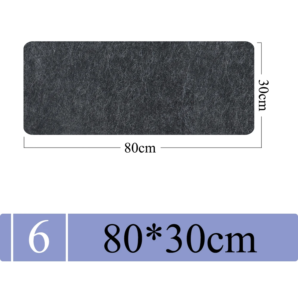 Black-80X30cm