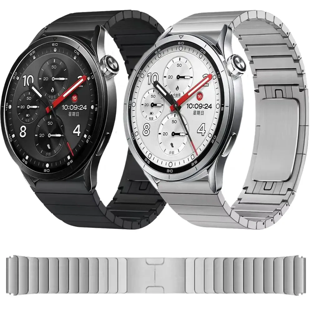 Premium 22mm Metal Strap - Comfortable Wristband Bracelet
