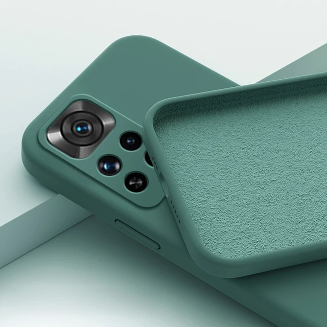 thumbnail image 1 of Funda Redmi Note 11 Pro Global, nueva funda Original de silicona líquida para teléfono Xiaomi Redmi Note 12 Pro Note11 Pro Plus 5G, funda suave, 1 of 5