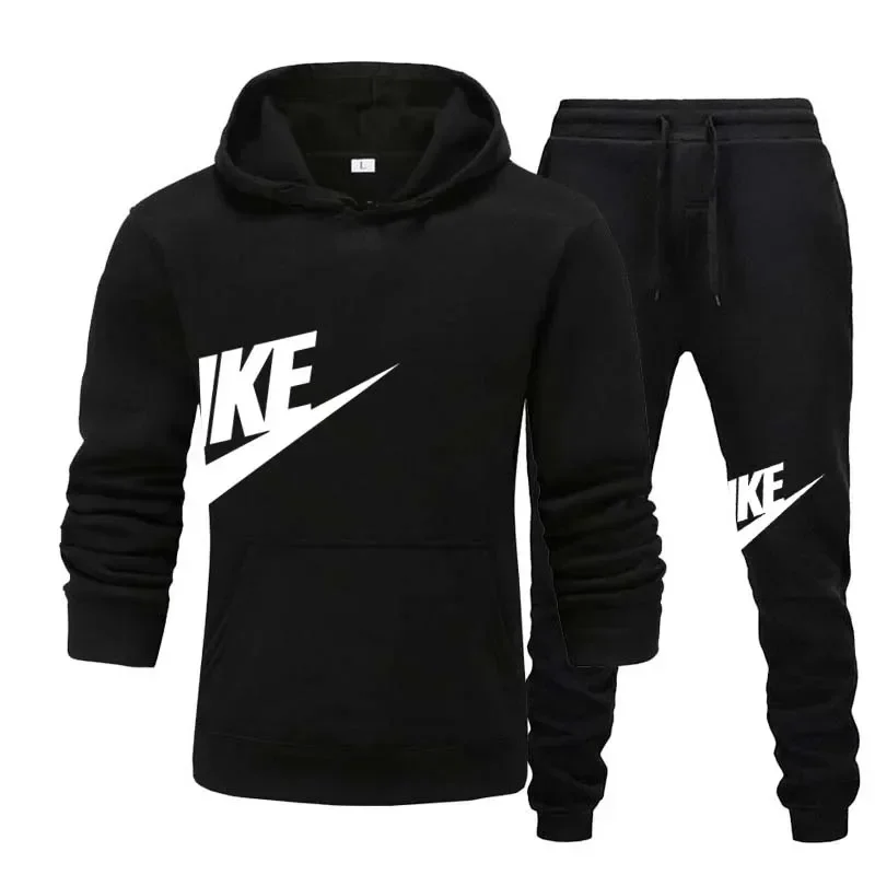 

Men Hoodies Warm Mens Sweatshirt Fashion Streetwear Casual Men's Loose Breathable Pullovers Brand Hoody Pant Closure Type Style