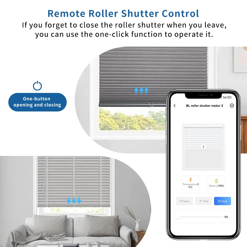 Sistema Tenda Intelligente Con Mini Motore Zigbee - Asta Motorizzata 4,2 M, Controllo App, Vocale (Alexa, Google), Telecomando