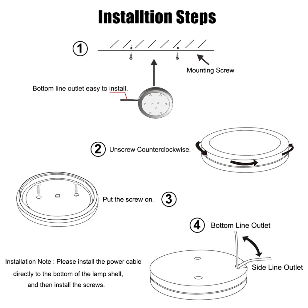 4PCS Camper Accessories RV Ceiling Lights Caravan Interior Reading Lamp Roof Light for Motorhome RV Caravan Boat rv lamp
