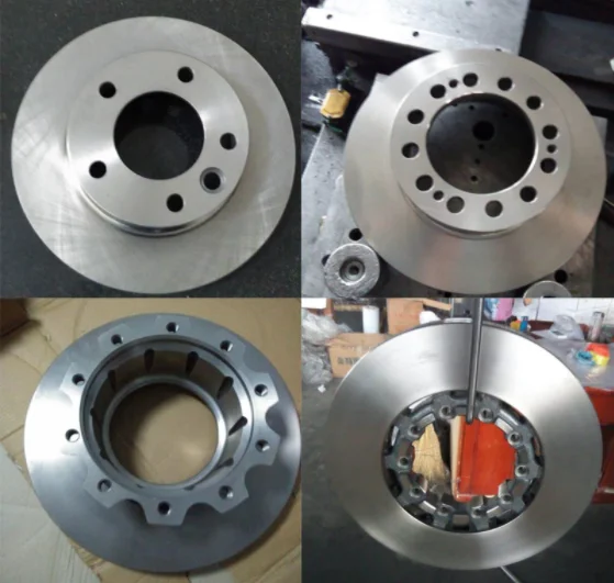헤비 듀티 트럭 브레이크 로터 세미 트레일러 예비 부품 버스 브레이크 디스크