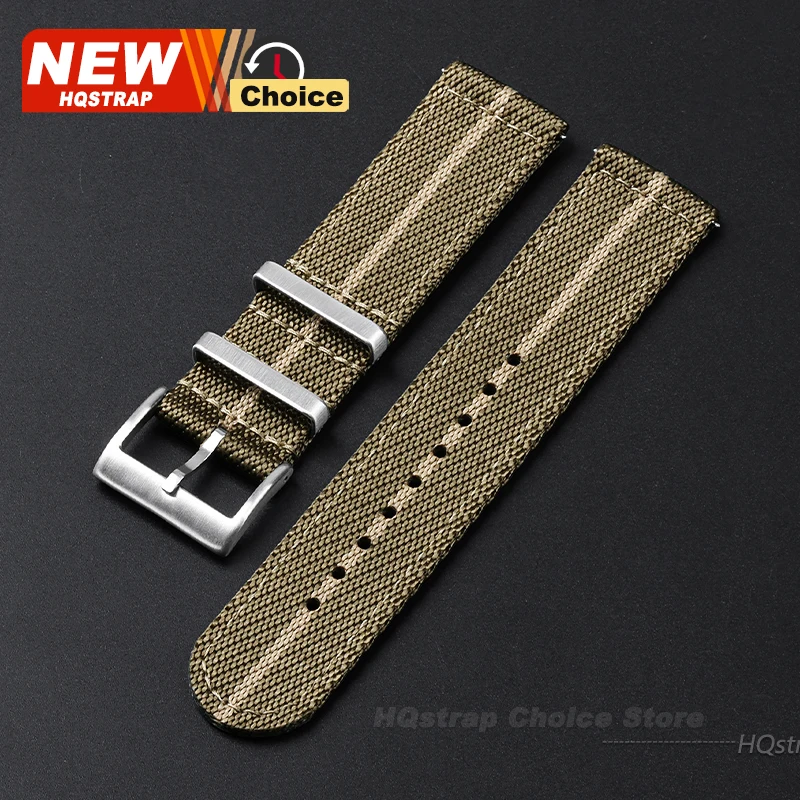 Enhanced Woven Nylon Quick Release Wristband – Durable Military-Style Strap