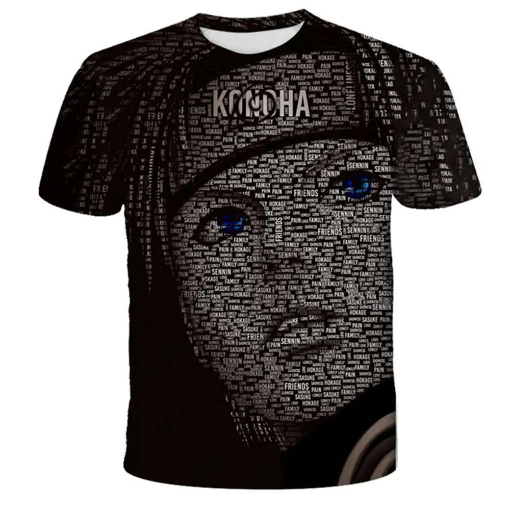 

Kids Naruto T-Shirts Children Tops Clothes Tee Baby Boys Girls Short Sleeve kakashi Tshirt 3 4 5 6 7 8-14 Years Child Clothing
