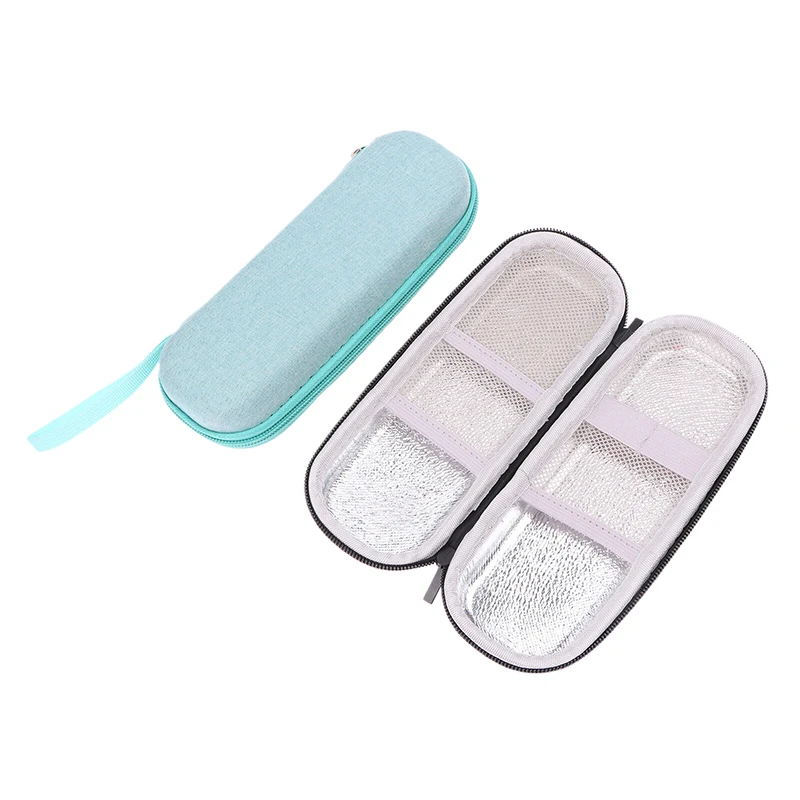 1Pc Waterproof Insulin Cooling Bag EVA Thermal Insulated Insulin Cooler With Gel Pen Bag Diabetics Travel Medicine Cooler 5