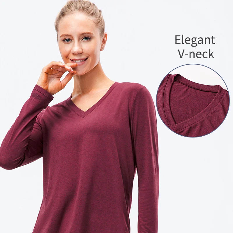 Autumn Women Long Sleeve Running Tops Sports Yoga Shirts Quick Dry Outdoor Running Sport Shirt Casual Gym Top Female