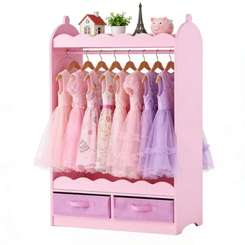Kids Dress-Up Wardrobe Closet 1