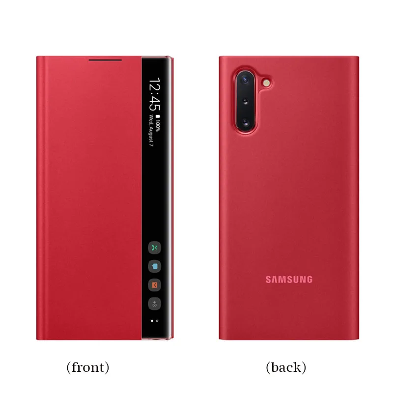 Samsung Note 10Plus Original Vertcal Mirror Smart View Flip Cover