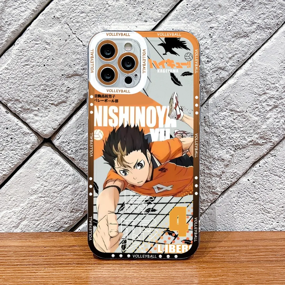 Haikyuu Oya Volleyball Clear Soft Phone Case
