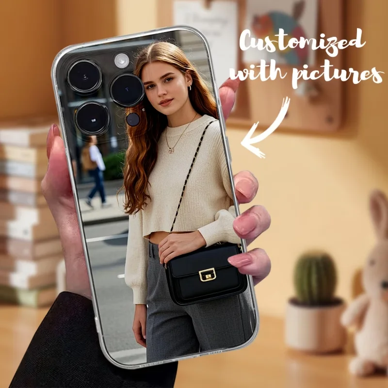 Personalized Custom Photo Transparent TPU Phone Case