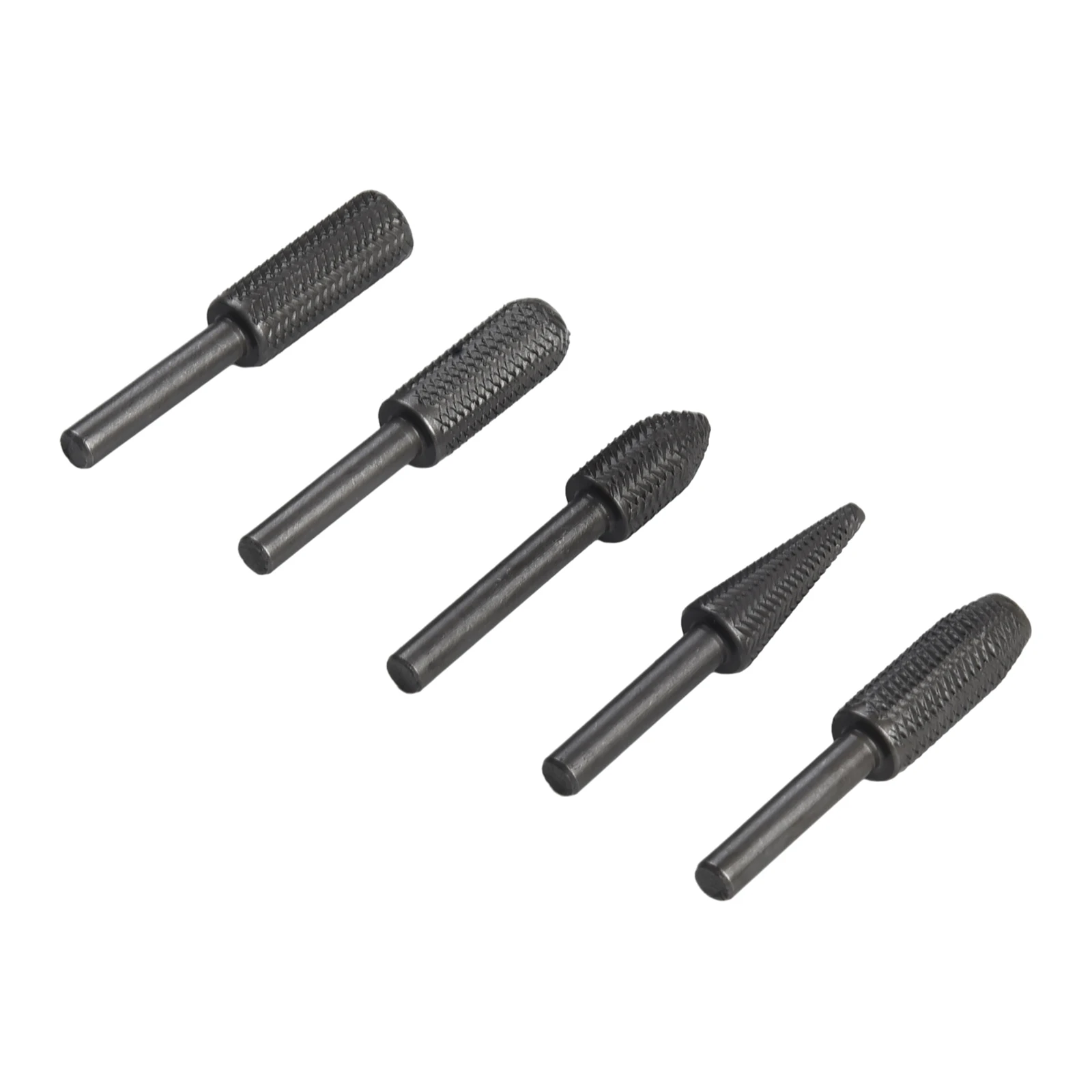 

5Pcs Set Rotary Rasp File Deburring Electric Grinding Home Garden Workshop Equipment For Metal Derusting Brand New