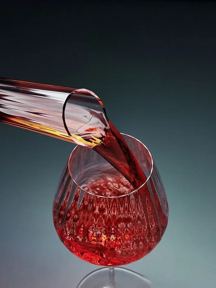 Crystal Red Wine Scandinavian Cup Tall Champagne Burgundy Glasses Glasses for Use Household