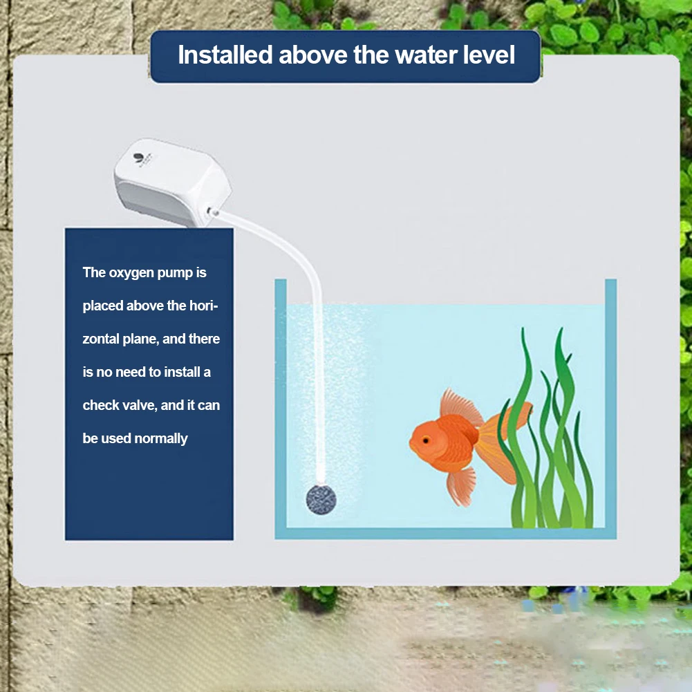 6V 2W Solar Oxygen Pump Battery Powered Aquarium Oxygen Aerator Solar Oxygenator for Garden Fish Tank Outdoor Pool Pond