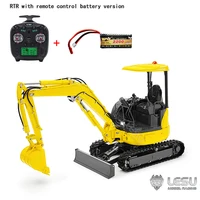 New 1/14 LESU PC30 Mini RC Excavator Radio Control Digger Trucks Car Vehicle Machine Toys for Boys 1