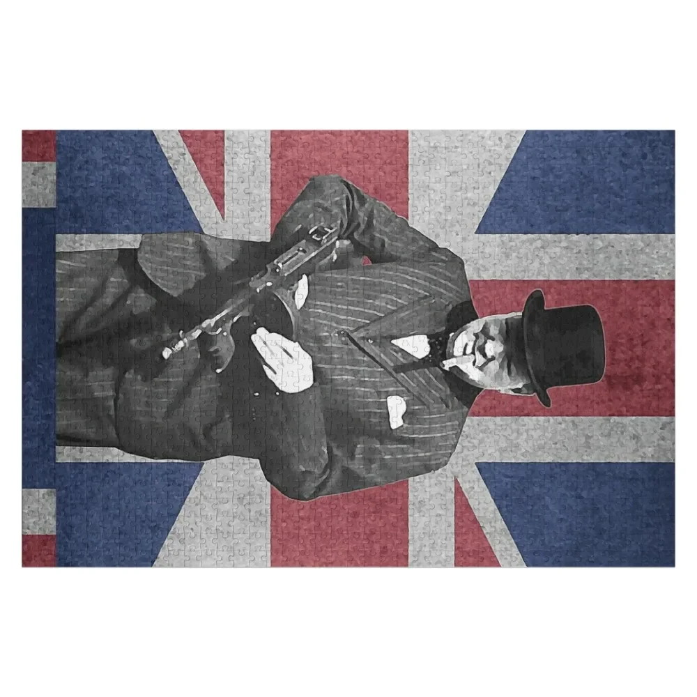 Sir Winston Churchill Jigsaw Puzzle Photo Custom Photo Customizable Gift Puzzle