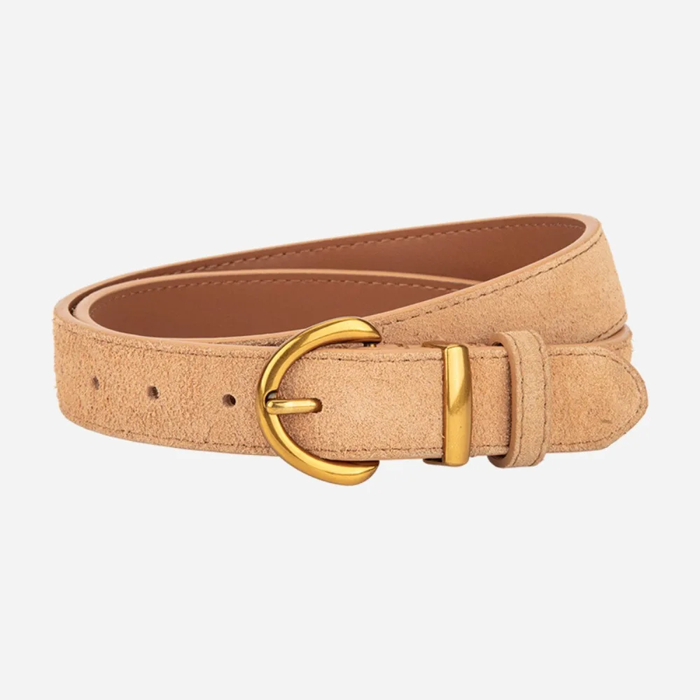 Women's Suede Leather Belt